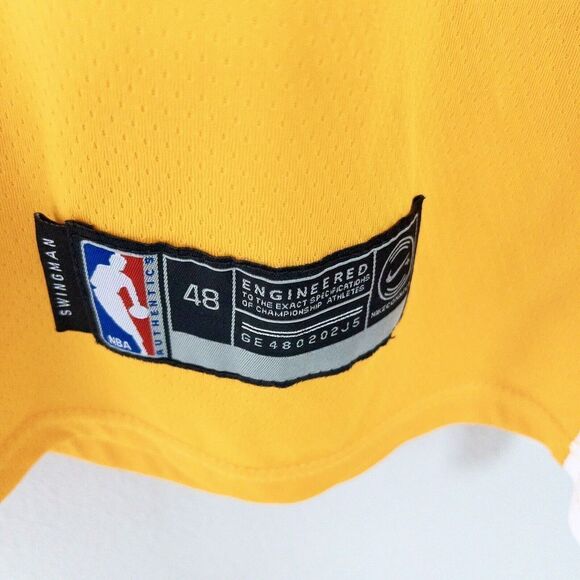 Nike Stitched Swingman Golden State‎ The Town Kevin Durant Jersey Size 48 - Picture 5 of 7